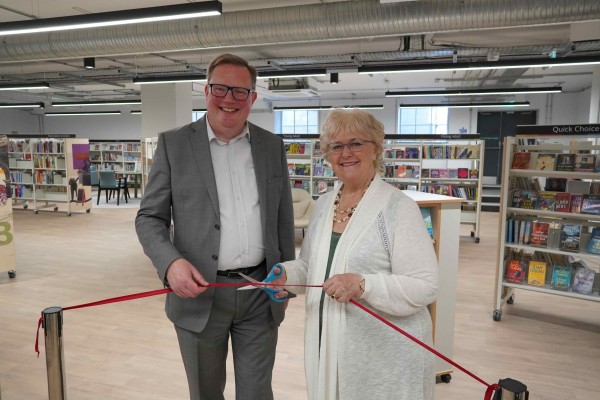 Official opening of the new library in September 2024