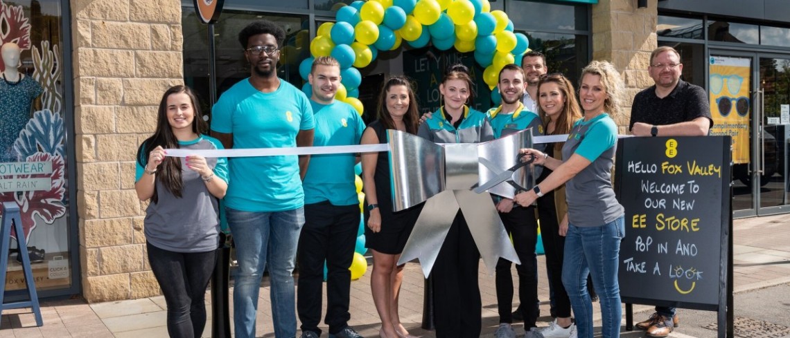 EE opens new store at Sheffield’s Fox Valley