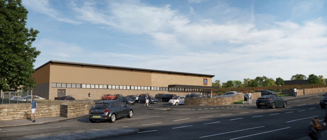 Plans approved for new food store in Huddersfield