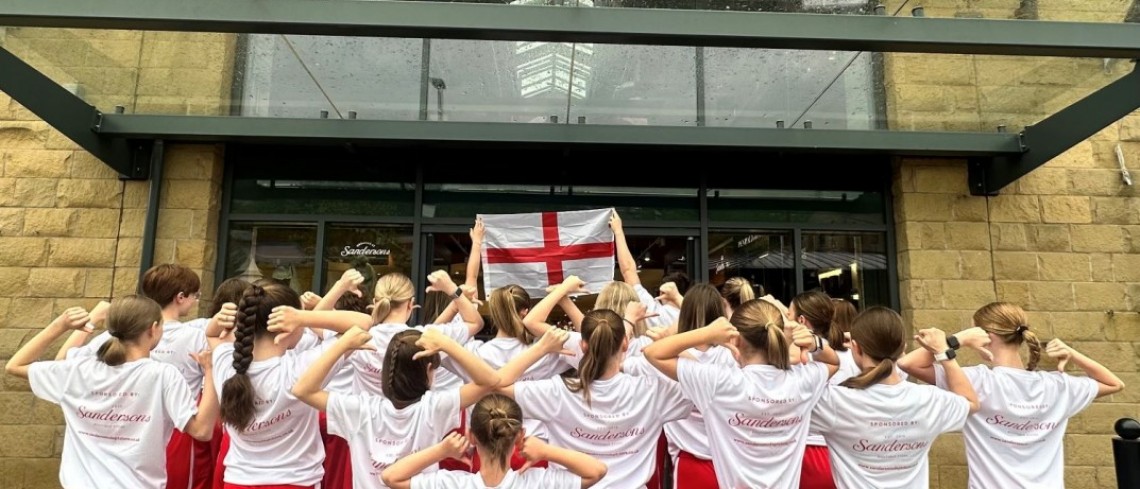 Sandersons back Stocksbridge dance school representing England at an international competition