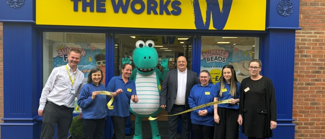 Family-friendly value retailer The Works now open at Sanderson Arcade 