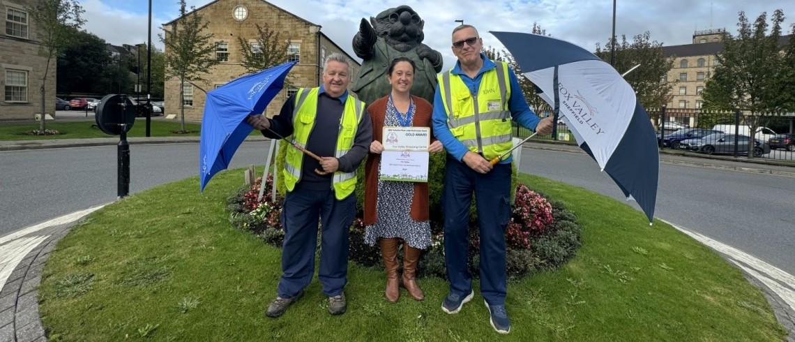 Fox Valley crowned gold winners at Yorkshire in Bloom Awards!