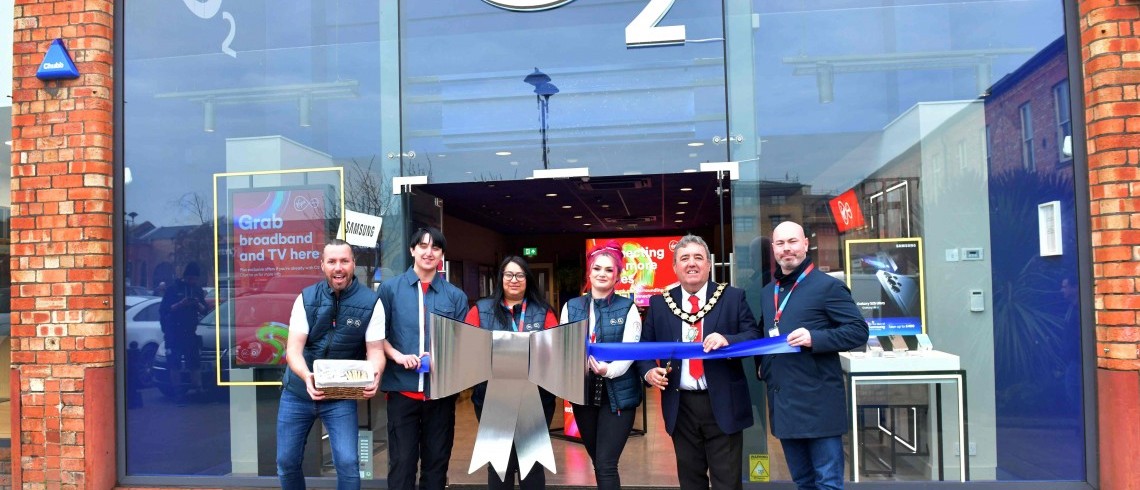 O2 opens new store at Marshall&rsquo;s Yard in Gainsborough