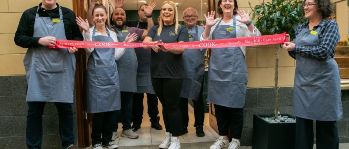 COOK opens at Sandersons Arcade - bringing delicious, hand prepared frozen meals and puddings to Morpeth!