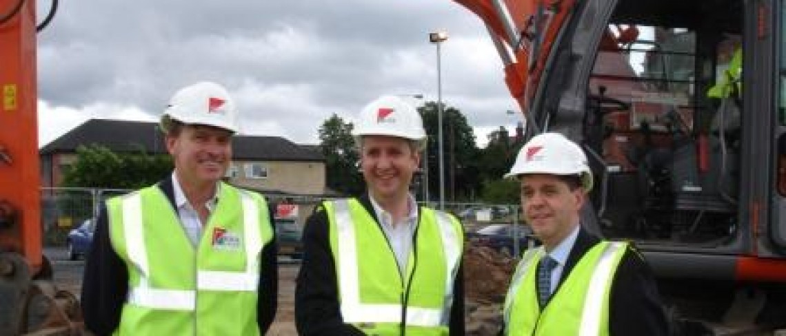 Ivan Lewis MP gets 20 million Whitefield redevelopment underway