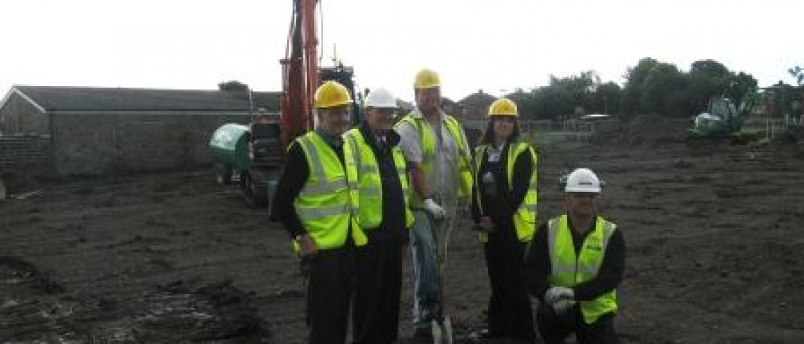 Work gets underway on Penistone Bowling Green 