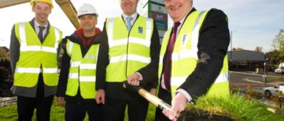 Work gets underway on McDonald’s Restaurant at Openshaw’s Lime Square