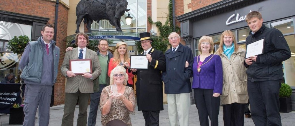 Blooming marvellous - Arcade wins top national accolade for its floral displays 