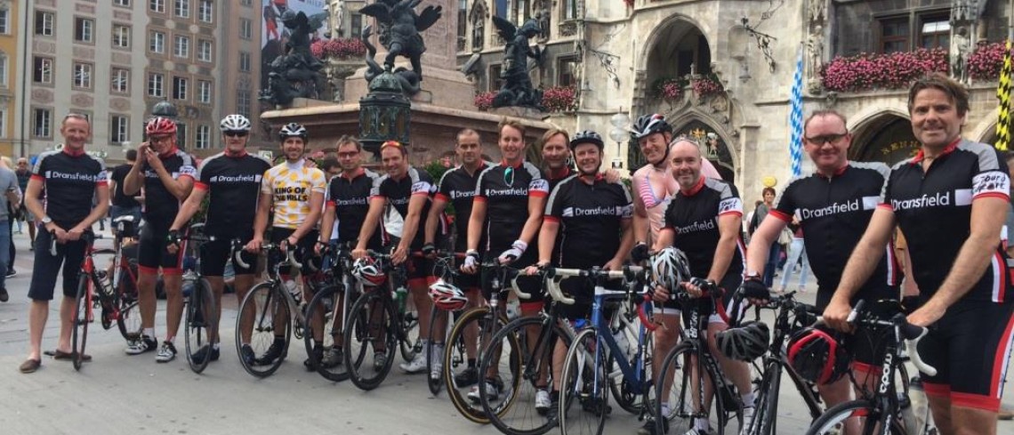 Gut gemacht Team Dransfield – Yorkshire charity cyclists complete their tough Alpine challenge 